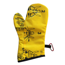 Load image into Gallery viewer, Bag to Life Galley BBQ Glove - right hand oven mitt
