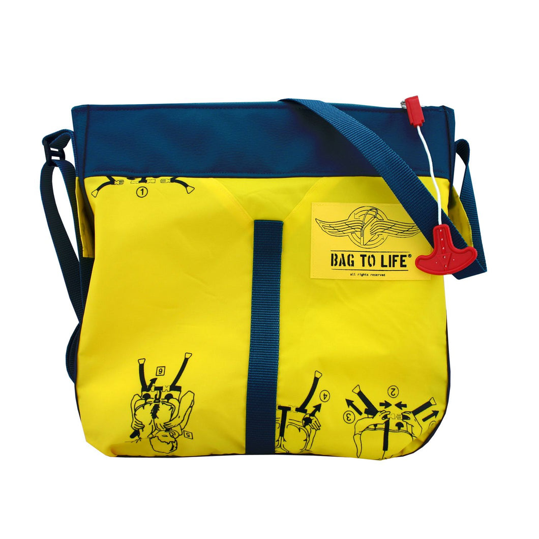 Bag to Life Classic Flyer Bag Blue - Shoulder Bag