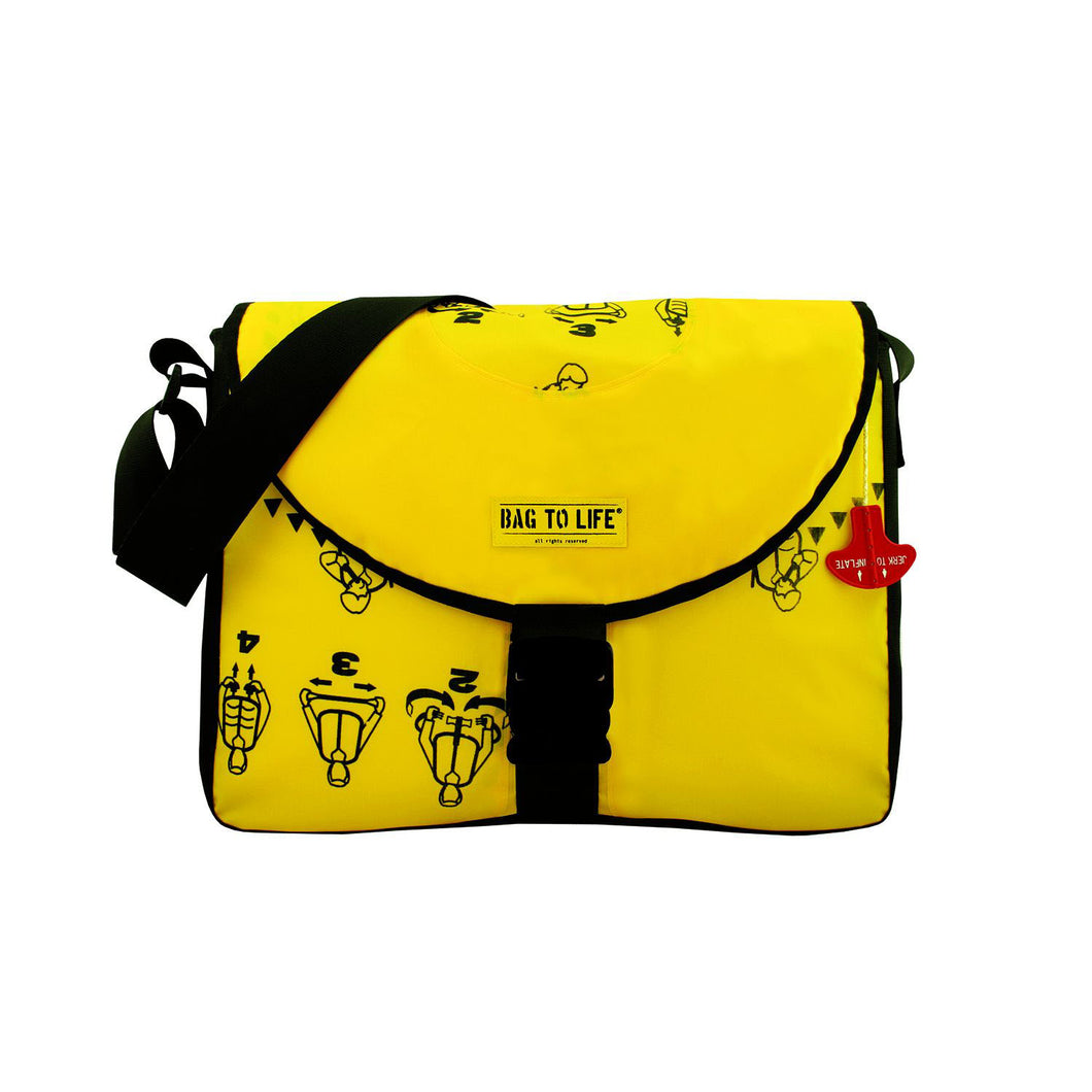 Bag to Life Runway Messenger Bag - laptop bag